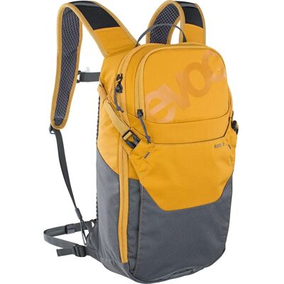 Evoc Ride 8L Backpack - Loam / Carbon Grey / Yellow - 8L Evoc Ride 8L Backpack - Loam / Carbon Grey / Yellow - 8L