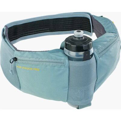 Evoc Hip Pouch Pro + Bouteille d'eau 0,55L - acier Evoc Hip Pouch Pro + Bouteille d'eau 0,55L - acier