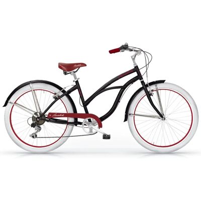 Cruiser MBM Honolulu Woman - 26 Zoll, 6-Gang, schwarz Stadtfahrrad Cruiser MBM Honolulu Woman - 26 Zoll, 6-Gang, schwarz Stadtfahrrad