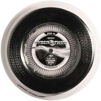 Topspin Cyber Twirl 220m - black - tennis string Topspin Cyber Twirl 220m - black - tennis string
