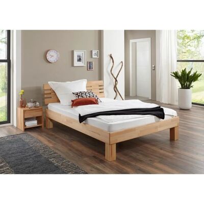 RELITA Julia Nachttisch - Massives Buchenholz, 1 Schublade, Offenes Fach RELITA Julia Nachttisch - Massives Buchenholz, 1 Schublade, Offenes Fach