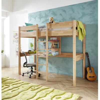 Relita - NOEL - Buche natur - 90x200 - Hochbett Relita - NOEL - Buche natur - 90x200 - Hochbett