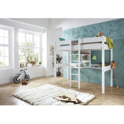 RELITA - NOEL - White finish - 90x200 cm - Bunk bed RELITA - NOEL - White finish - 90x200 cm - Bunk bed