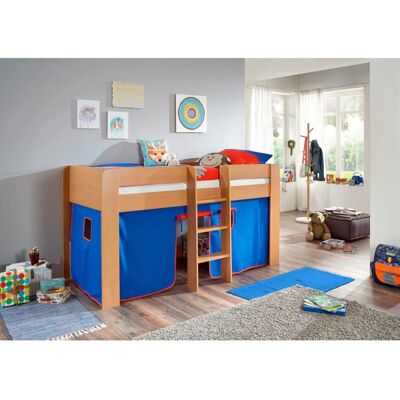 RELITA Andi Hochbett Blau - Kindersicheres Schlafzimmermöbel RELITA Andi Hochbett Blau - Kindersicheres Schlafzimmermöbel