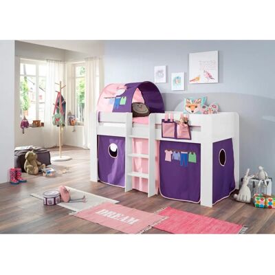RELITA Andi Pink FSC Holz Hochbett - Kinder RELITA Andi Pink FSC Holz Hochbett - Kinder