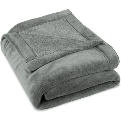 Couverture en microfibre de polyester Montreal - 220x240cm Couverture en microfibre de polyester Montreal - 220x240cm