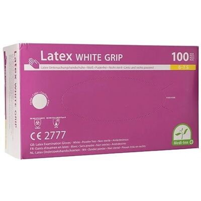 Papstar Latexhandschuhe Weiß S - Medizinische Untersuchungshandschuhe Papstar Latexhandschuhe Weiß S - Medizinische Untersuchungshandschuhe