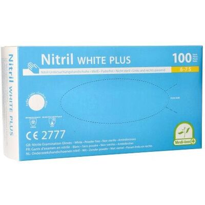 Papstar White Plus Medizinische Handschuhe - S - 100 Stück Papstar White Plus Medizinische Handschuhe - S - 100 Stück
