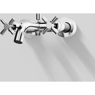 Miscelatore da bagno Serie 250 Steinberg - Montaggio a superficie, doppio comando, proiezione 203 mm Miscelatore da bagno Serie 250 Steinberg - Montaggio a superficie, doppio comando, proiezione 203 mm