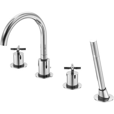 Miscelatore Vasca Steinberg Serie 250 - 4 fori, girevole, cromo Miscelatore Vasca Steinberg Serie 250 - 4 fori, girevole, cromo