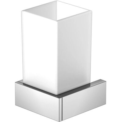 Steinberg Modell 460 Wandglashalter Satinweiß Steinberg Modell 460 Wandglashalter Satinweiß