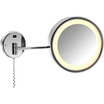 Miroir Mural LED Steinberg 3x Grossissement - Cosmétique - Publicité Miroir Mural LED Steinberg 3x Grossissement - Cosmétique - Publicité