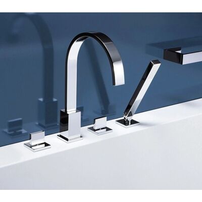 Steinberg Serie 135 Wannenarmatur - 4-Loch, 210mm Ausladung Steinberg Serie 135 Wannenarmatur - 4-Loch, 210mm Ausladung