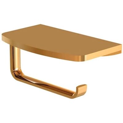 Suport de hârtie igienică Steinberg Seria 450 cu raft Suport de hârtie igienică Steinberg Seria 450 cu raft