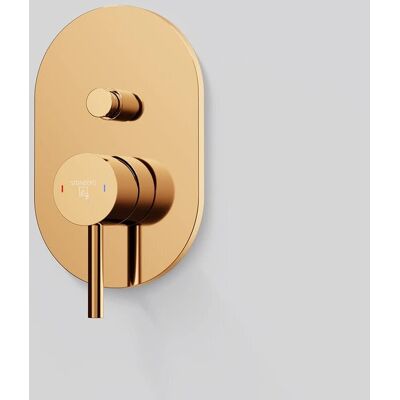Miscelatore Vasca Steinberg Modello 10021033RG Oro Rosa Incasso Miscelatore Vasca Steinberg Modello 10021033RG Oro Rosa Incasso