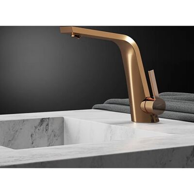 Steinberg Serie 260 Grifo de lavabo en rosa oro - Grifo de lavabo Steinberg Serie 260 Grifo de lavabo en rosa oro - Grifo de lavabo