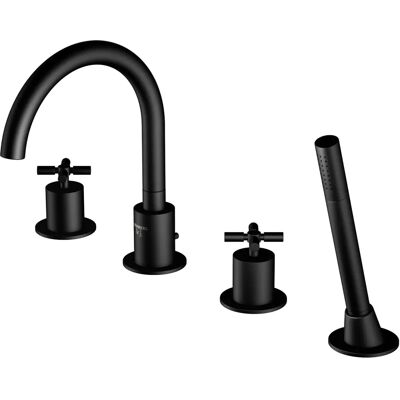 Mitigeur de bain Steinberg Série 250 - Noir, 4 trous, pivotant - Publicité Mitigeur de bain Steinberg Série 250 - Noir, 4 trous, pivotant - Publicité
