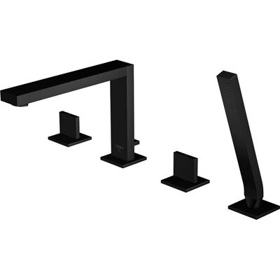 Mischiatore vasca Steinberg Serie 160 - 4 fori - Nero opaco Mischiatore vasca Steinberg Serie 160 - 4 fori - Nero opaco