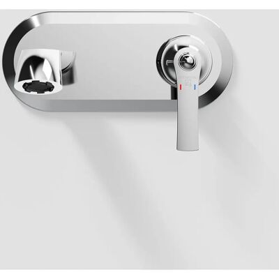Steinberg Modèle 350 Mitigeur mural pour lavabo - Cartridge en céramique - Publicité Steinberg Modèle 350 Mitigeur mural pour lavabo - Cartridge en céramique - Publicité