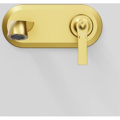 Mezclador de lavabo de pared Serie 350 Steinberg - Grifo Mezclador de lavabo de pared Serie 350 Steinberg - Grifo
