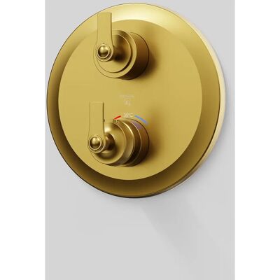 Steinberg Serie 350 Brushed Gold Dusch-Badewannenarmatur - Fertigmontageset Steinberg Serie 350 Brushed Gold Dusch-Badewannenarmatur - Fertigmontageset