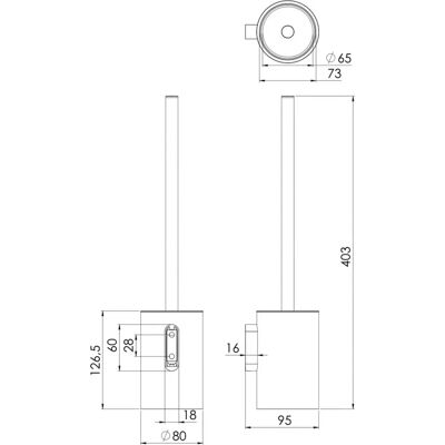 Juego de Cepillos Steinberg Serie 480 - Acero inoxidable, Inserto de plástico, con tapa Juego de Cepillos Steinberg Serie 480 - Acero inoxidable, Inserto de plástico, con tapa