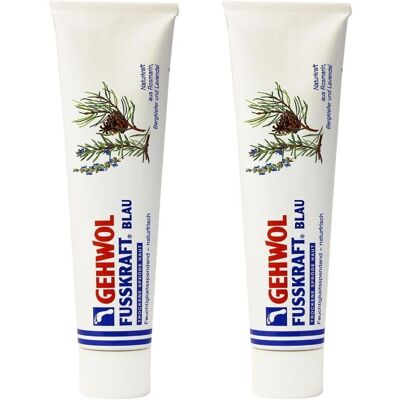 Gehwol - Fusskraft Blue Foot Cream - Bleu - Huiles essentielles - Foot cream - Publicité Gehwol - Fusskraft Blue Foot Cream - Bleu - Huiles essentielles - Foot cream - Publicité