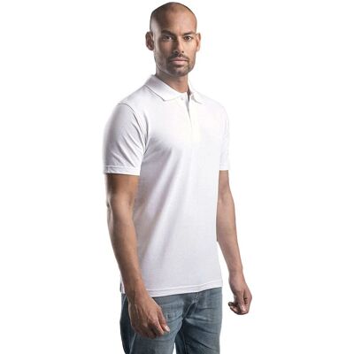 Promodoro White L Micro Piqué Polo - Poloshirt Promodoro White L Micro Piqué Polo - Poloshirt
