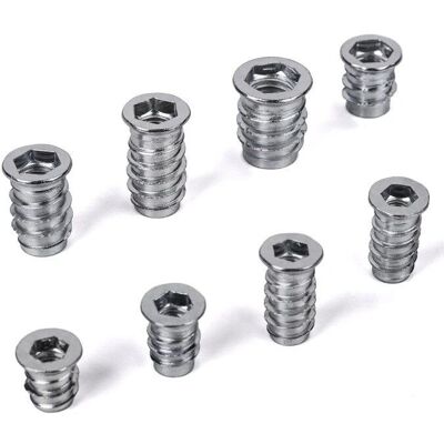 BIGBUY TOOLS M6 12mm Galvanisierte Schrauben - 100 Stk BIGBUY TOOLS M6 12mm Galvanisierte Schrauben - 100 Stk