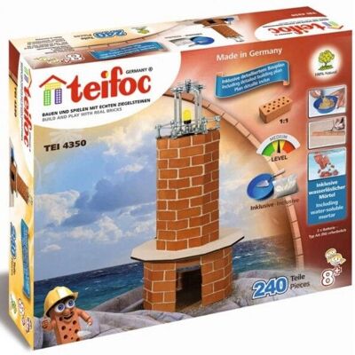 Jeu de construction Phare Teifoc - Plus de 240 pièces - Publicité Jeu de construction Phare Teifoc - Plus de 240 pièces - Publicité