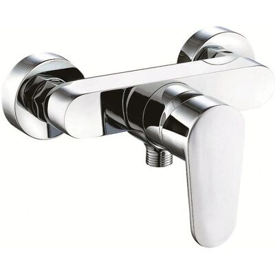 Fukana Aufputz Brausearmatur chrom mit 1/2" Anschlüssen - Duscharmatur Fukana Aufputz Brausearmatur chrom mit 1/2" Anschlüssen - Duscharmatur