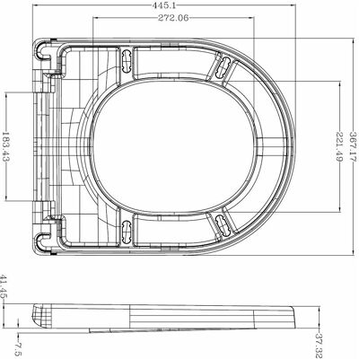 PREMIUM 100 PR1072 - WC-Sitz PREMIUM 100 PR1072 - WC-Sitz