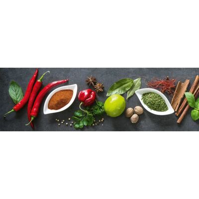 EXPRESS KÜCHEN Gewürze Küchenrückwand - Spritzschutzwände EXPRESS KÜCHEN Gewürze Küchenrückwand - Spritzschutzwände