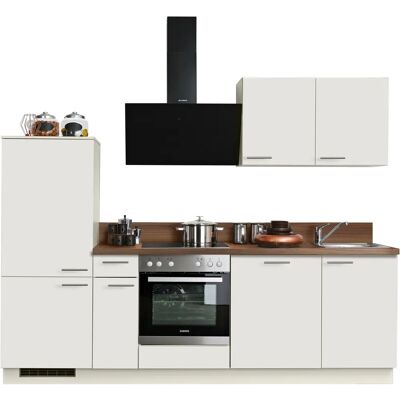 Unbekannt KS-Scafa Küchenzeile - Magnolie, MDF, 260cm x 60cm Unbekannt KS-Scafa Küchenzeile - Magnolie, MDF, 260cm x 60cm