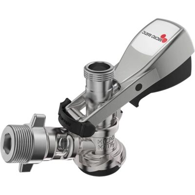 ICH-ZAPFE Typ D - Micro-Matic Fatkoppling für Bierfässer ICH-ZAPFE Typ D - Micro-Matic Fatkoppling für Bierfässer