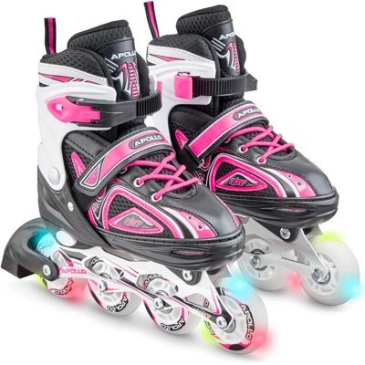 APOLLO - Super Blades - Rose - 70 mm Inline Skates - Publicité APOLLO - Super Blades - Rose - 70 mm Inline Skates - Publicité