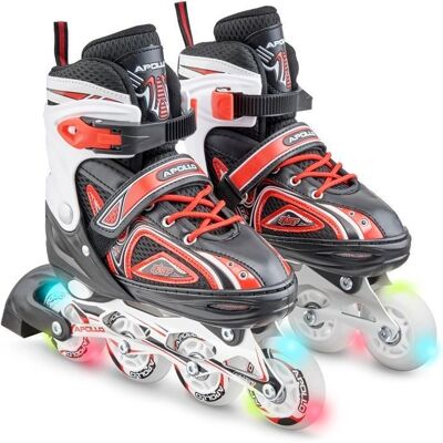 APOLLO - Super Blades - Rouge - Taille M(35-38) - Inline Skates - Publicité APOLLO - Super Blades - Rouge - Taille M(35-38) - Inline Skates - Publicité