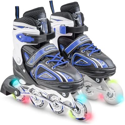 APOLLO - Super Blades - Bleu - M (35-38) - Inline Skates - Publicité APOLLO - Super Blades - Bleu - M (35-38) - Inline Skates - Publicité