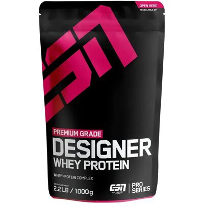 ESN Designer Whey Protein Pulver - Hochproteingehalt, hergestellt in Deutschland ESN Designer Whey Protein Pulver - Hochproteingehalt, hergestellt in Deutschland