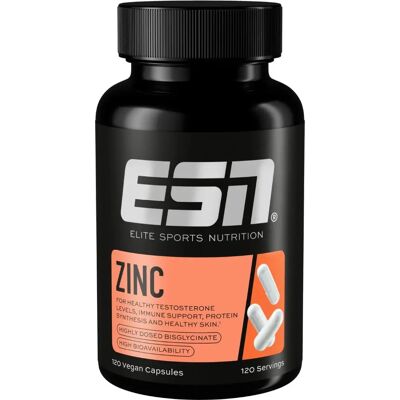 ESN Zinc 120 Capsules - Dietary Supplement ESN Zinc 120 Capsules - Dietary Supplement