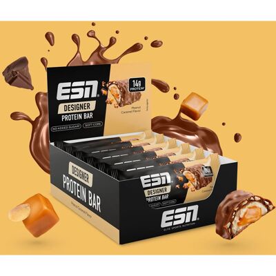 ESN Pindakaas Karamel Eiwitreep - Eiwitreep ESN Pindakaas Karamel Eiwitreep - Eiwitreep