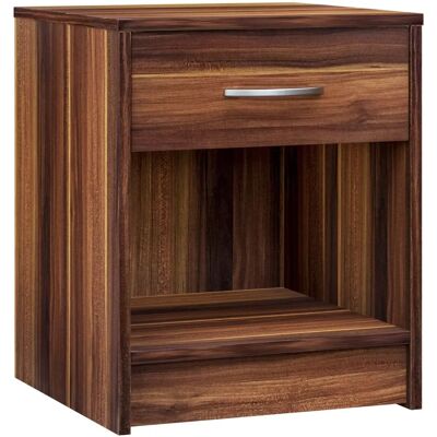 Casaria Deuba Nightstand - Compact Modern MDF Nightstand with Drawer & Shelf Casaria Deuba Nightstand - Compact Modern MDF Nightstand with Drawer & Shelf