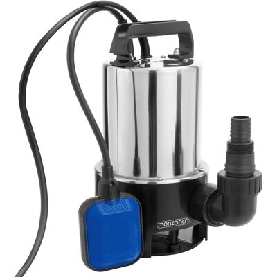 Monzana Deuba Edelstahl-Tauchpumpe - 11500 l/h - 550W - Schwimmerschalter Monzana Deuba Edelstahl-Tauchpumpe - 11500 l/h - 550W - Schwimmerschalter