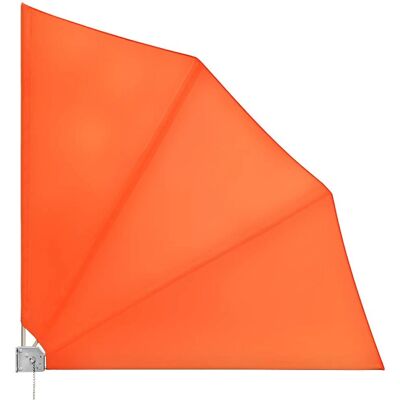 Deuba Balcony Screen 140x140cm Orange - 3 Positions Adjustable Privacy Deuba Balcony Screen 140x140cm Orange - 3 Positions Adjustable Privacy