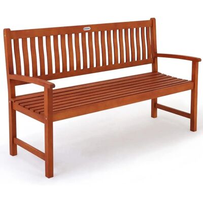 Deuba Maxima Garden Bench - FSC Certified Eucalyptus Wood - Ergonomic & Durable Deuba Maxima Garden Bench - FSC Certified Eucalyptus Wood - Ergonomic & Durable