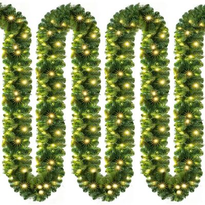 Casaria Kerst LED-kerstverlichting 5m 100 LEDs - Binnen/Buiten Decoratie Casaria Kerst LED-kerstverlichting 5m 100 LEDs - Binnen/Buiten Decoratie