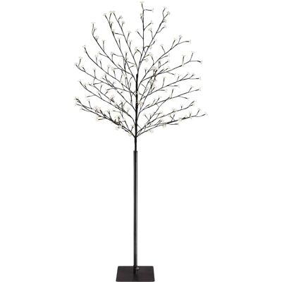 Deuba Monzana Arbre de Cerisier LED 180/220cm Décoration Intérieure Extérieure - Publicité Deuba Monzana Arbre de Cerisier LED 180/220cm Décoration Intérieure Extérieure - Publicité