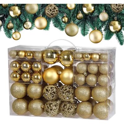Deuba Modell:Set di 100 palline di Natale - Weihnachtsdekorationen Deuba Modell:Set di 100 palline di Natale - Weihnachtsdekorationen