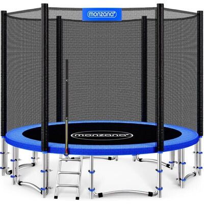 Monzana 366cm Outdoor Trampolin mit Sicherheitsnetz - Für Kinder & Erwachsene Monzana 366cm Outdoor Trampolin mit Sicherheitsnetz - Für Kinder & Erwachsene