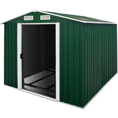 GARDENBRUK Deuba XXXL Casetta da Giardino in Metallo 8m² - Durevole & Ventilata GARDENBRUK Deuba XXXL Casetta da Giardino in Metallo 8m² - Durevole & Ventilata